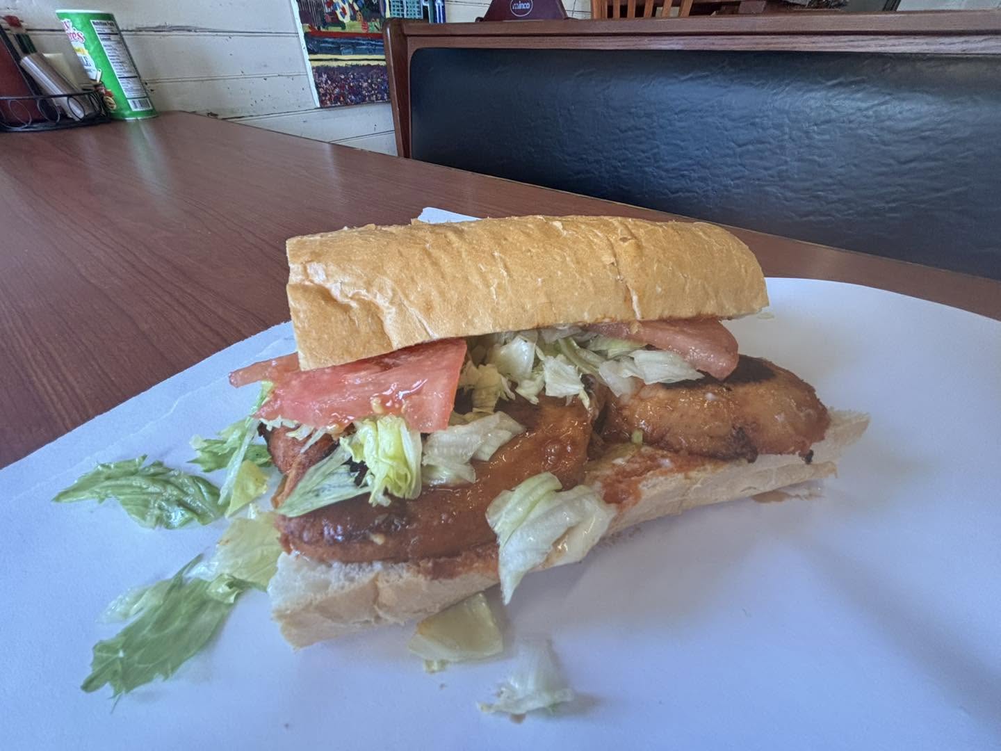 Honey Sriracha Chicken Poorboy Special